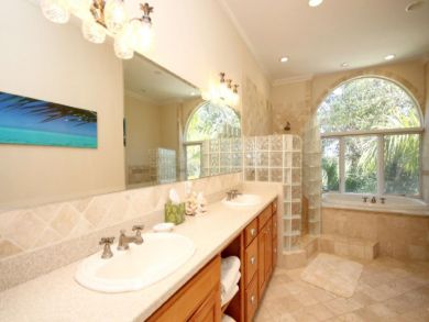 Master bathroom